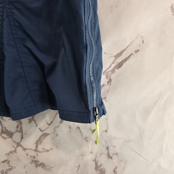 Title Nine Skirt Womens 4 Small Blue Green Skort Stretch Pleated Trailmix - Picture 4 of 13